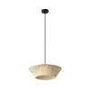 Osram - Luster na sajli DECOR STRIPES 1xE27/10W/230V prečnik 40,5 cm bež