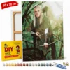 ERS Slika po številkah z okvirjem Legolas Gospodar prstanov 50x70 cm