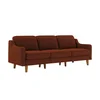 ATELIER DEL SOFA Sofa sa 3 sedišta Robin Extra 3 Tile Red Walnut