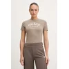 Guess Majica V6RI02 J1314 Bež Regular Fit