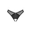 Obsessive - Latinesa Crotchless Thong - Black