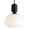 Nordlux - Luster na sajli NOTTI 1xE27/40W/230V crne boje