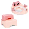 ECO TOYS Set Adapter za wc šolju + Steper, Roze