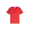 TOMMY HILFIGER Majica Cody rdeča/bela