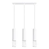 Sollux SL.1688 - Zavesni luster na sajli LAMI 3xGU10/10W/230V bela