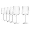 Set of 4 wine glasses, crystalline glass, 650 ml, Modern - Krosno