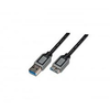 DIGITUS Kabel USB A-B 3m dvojno oklopljen črn (AK-300105-030-S)