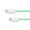 KRUGER&MATZ USB-C na USB-C kabl za brzo punjenje i prenos podataka, 100W, dužina 1 m, boja zelena, model KM1272-1G