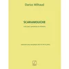 MILHAUD : note SCARAMOUCHE,ALT SAX ET piano