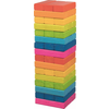 Goki Balansirna igra leseni stolp Jenga rainbow