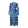 Lollys Laundry Obleka Paris moder denim