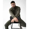Innovation X Muški Komplet Maslinasti (Duks Half Zip)