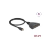 razdelnik HDMI DELOCK Switch, 3x HDMI In na 1x HDMI out, 8K 60Hz