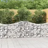 Lučne gabionske košare 14 kom 200x30x80/100cm pocinčano željezo