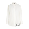Karl Lagerfeld Bluza kremna/črna