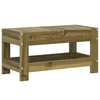 Vrtni tabure 62 x 30 x 32 cm od impregnirane borovine