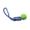 shumee Bubu Pets | Pletena vrvna pasja igrača z žogico, modra, 33 cm - Pletena vrvna pasja igrača z žogico, modra, 33 cm