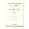 PERIER:LA DEBUTANT CLARINETTISTE 20 ETUDES MELODIQUES TRES FACILES