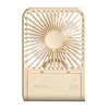 WOWO Zložljiv namizni ventilator, bež