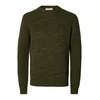 SELECTED Pulover SLHDane temno zelena