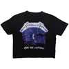 Metallica Ride The Lightning (Back Print) Black L Ženske Majica