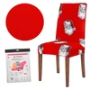 Springos Božični Rdeči Ovitek za Stol Santa Claus SPRINGOS - Univerzalna Velikost, Prijeten Spandex