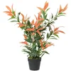 Homestar Umetna rastlina Photinia 45x45x90 cm rdeče zelena