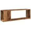 Vidaxl TV omarica Old Wood 100x24x32 cm Inženirski les