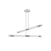 Viseći luster na sajli BASTONE WHITE 4xE14/40W/230V