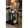 HANAH HOME Višenamenska polica Sakura 2 Black