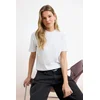 Trendyol Milla Ženska majica TWOAW20TS0096, Bela