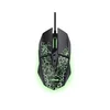 Trust ge?merski miš, GXT113 FELOX, LED, žični, USB-A, 6400 DPI, crno-zeleni