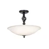 Elstead PB-SF-A-BLACK - Plafonski luster PEMBROKE 3xE14/60W/230V