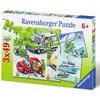 Ravensburger puzzle (slagalice) 3x49 Policija u akciji RA09221