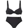 LASCANA Bikini  črna