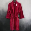 Bade Mantil Frotir Bordo L Dug rukav Z model