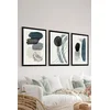 WALLXPERT Set 3 dekorativne slike Artsycllct19