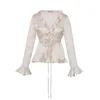 Anse Victorin Bluza Lily kremna