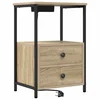 Noćni ormar Sonoma hrast 40 x 31 x 60 cm Konstruirano drvo