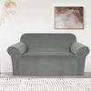 Rastegljiva navlaka Velvet-dvosed 140x180cm siva