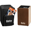 Sela Primera Brown Bundle Wood-Cajon Brown