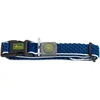 Hunter ovratnica za pse Vario Basic, modra reflektivna