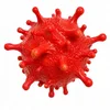 Korbi Lateksna maska Rdeči virus za Halloween