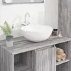 Umivaonik bijeli 36 x 15 cm keramički okrugli