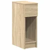 Vidaxl Nočna omarica z predalom sonoma hrast 20x36x60 cm