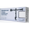 GEMBIRD Nosač za monitor stoni/ dupli/ tilt/ 17-32/ MA-D2-01