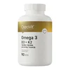 OstroVit Omega-3 + vitamin D3 + K2, 90 kapsul