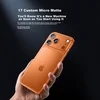 Hannuo Maska za mobilni telefon Apple 17 Pro Max, Narandžasta