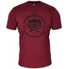 011Shop Muška majica kratkih rukava Pravoslavlje ili smrt, Bordo