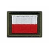 shumee Našitek Zastava Poljske (zelena) - Samolepilna podlaga - Vezen našitek/značka/emblem